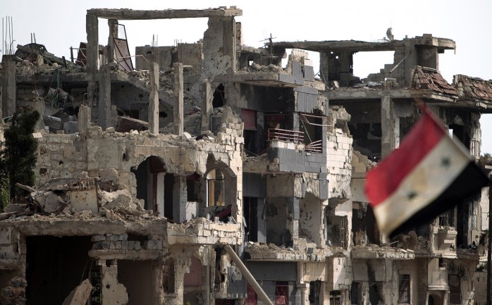 مبان مدمرة في سوريا 