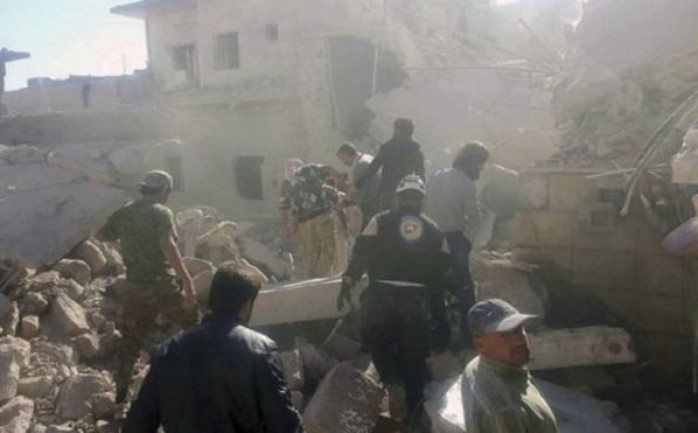 تتعرض إدلب لهجمات من طيران النظام السوري ومقاتلات روسية من وقت لآخر