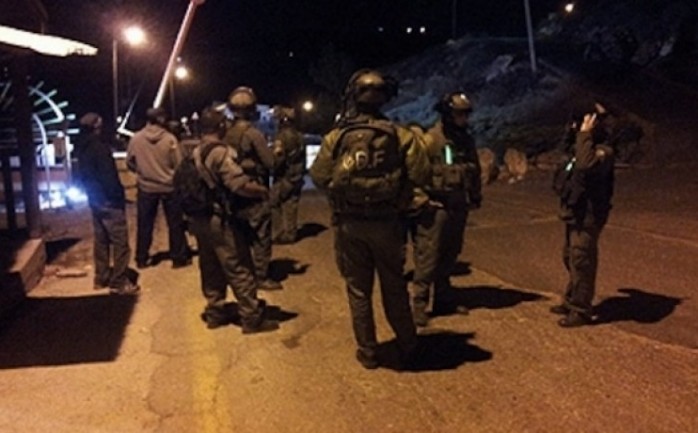 قوات الاحتلال الإسرائيلية خلال حملة اعتقالات بالضفة الغربية