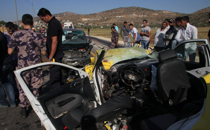 لقي خمسة أشخاص مصرعهم وأصيب 187 آخرون بجروح، في 216 حادث سير وقعت الأسبوع الماضي بالضفة الغربية.

