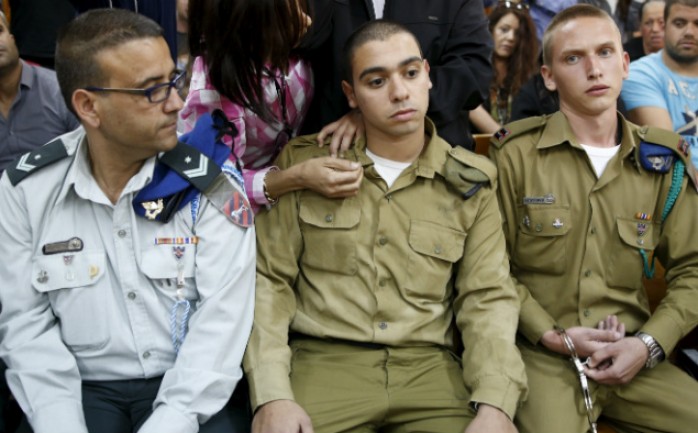 أدانت المحكمة العسكرية الإسرائيلي في تل أبيب اليوم الأربعاء، بالإجماع الجندي &quot;إلؤور أزاريا&quot; بالقتل غير العمد والتصرف الغير لائق، فيما أكد محاميه أنه سيستأنف على هذا القرار.

