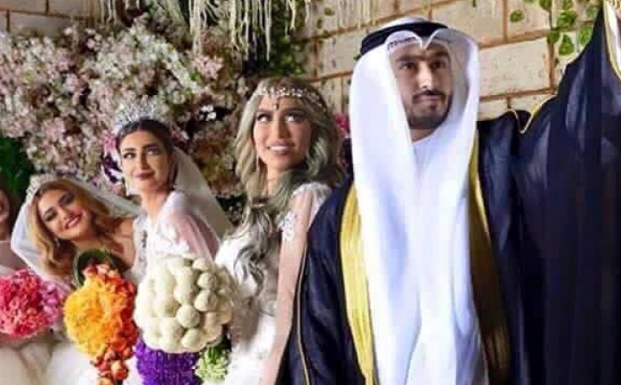 نشر رواد مواقع التواصل الاجتماعي فيسبوك صوراً لشخص كويتي تبين أنه تزوج أربع فتيات في ليلة واحدة.

وكشفت صحيفة &quot;الرأي&quot; الكويتية أن الشاب مر بتجربة زواج فاشلة، حيث تم انفصاله عن زوجته