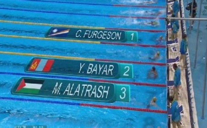 حققت السباحة الفلسطينية ميري الأطرش، رقما قياسيا جديدا على المستوى الشخصي، من خلال دورة الألعاب الأولمبية المقامة حالياً في مدينة &quot;ريو دي جانيرو&quot; بالبرازيل.

واحتلت الأطرش المركز ال