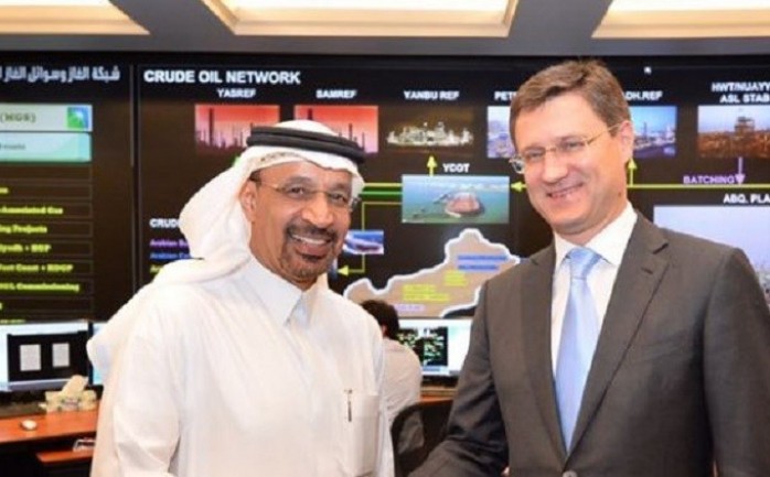زار وزير الطاقة الروسي &quot;إلكسندر نوفاك&quot; والوفد المرافق له، اليوم السبت، مقر شركة &quot;أرامكو&quot; السعودية للنفط، في العاصمة السعودية الرياض، وعدد من المنشآت النفطية التابعة للشركة