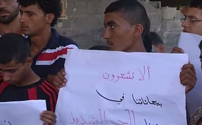 اعتصام للمتضررين احتجاجًا على تأخر الإعمار – محمد ناصر