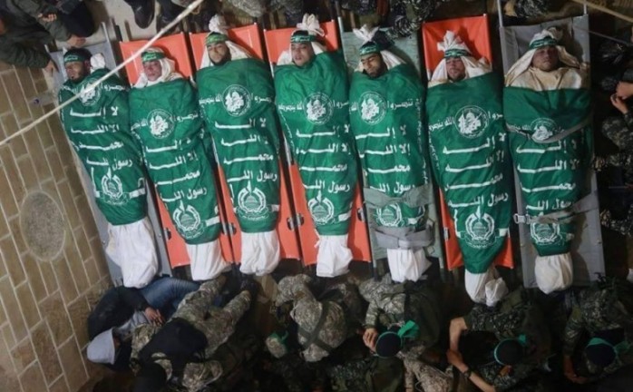 تشييع مهيب لشهداء "القسام" في غزة