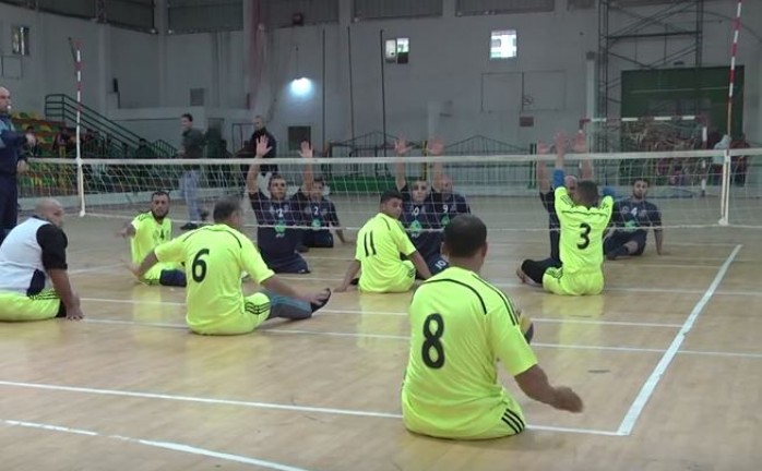 غزة: إطلاق بطولة كرة الطائرة جلوس برعاية جوال