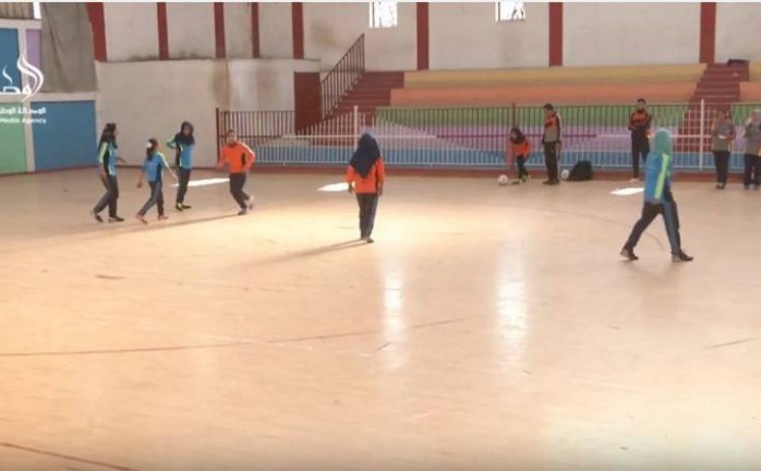 غزة: إطلاق أول بطولة دوري كرة القدم للفتيات