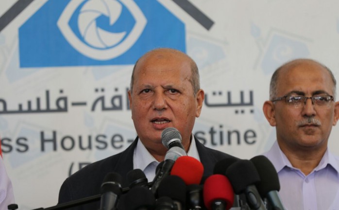 الخضري يطالب بتشكيل رباعية دولية لرفع الحصار عن غزة