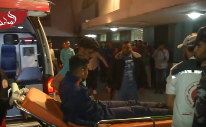 عشرات الاصابات تصل الى مجمع الشفاء الطبي خلال التصعيد على قطاع غزة