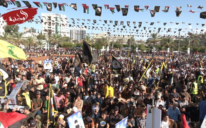 الجهاد الإسلامي تنظم مهرجانًا في غزة بالذكرى 36 لتأسيسها