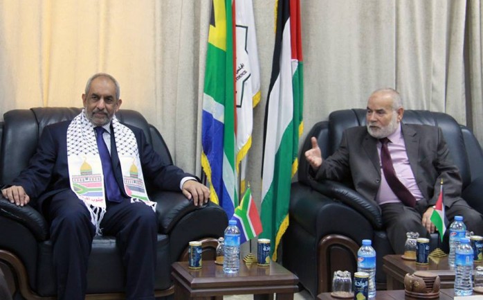 النائب الأول لرئيس المجلس التشريعي أحمد بحر يؤكد على استراتيجية العلاقة بين فلسطين وجمهورية جنوب أفريقيا.