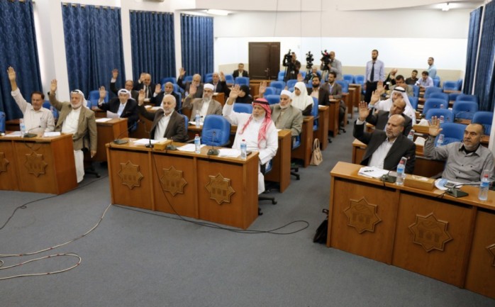 المجلس التشريعي في غزة 