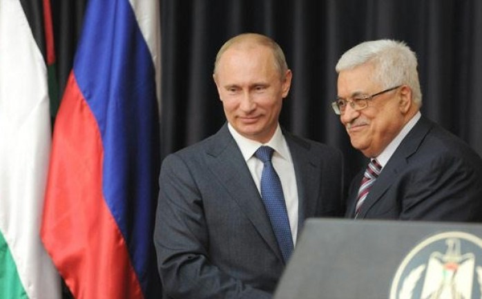 الرئيس محمود عباس والرئيس الروسي فلاديمير بوتين (1)