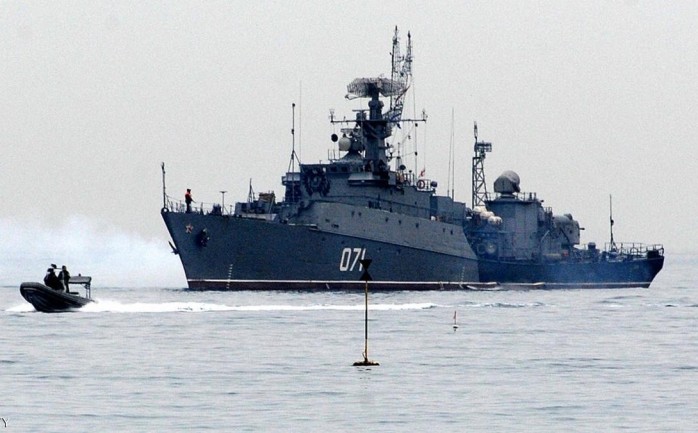 فرقاطة تابعة للبحرية الروسية