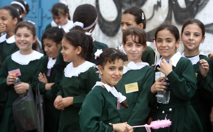 أطفال المدارس في غزة