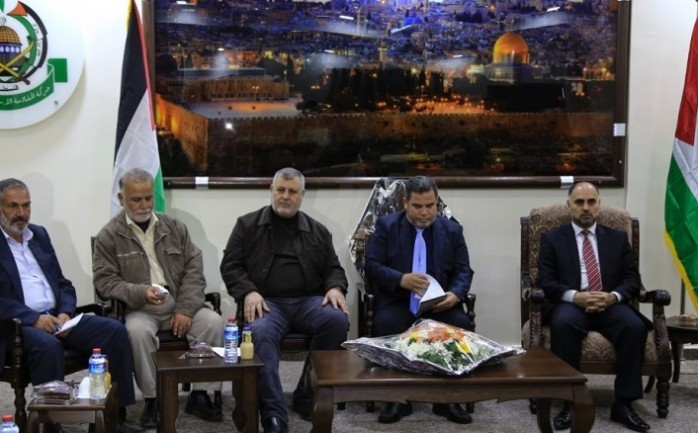 جانب من اجتماع حماس مع الفصائل بغزة