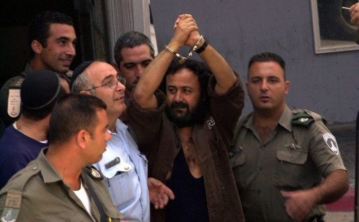 عضو اللجنة المركزية لحركة "فتح" وقائد إضراب الحرية والكرامة في سجون الاحتلال مروان البرغوثي