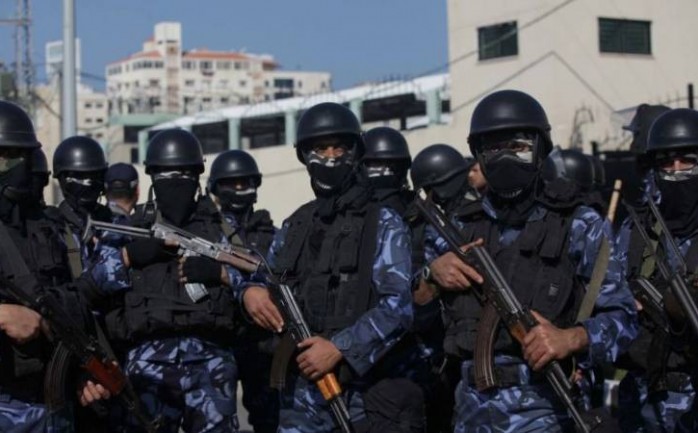عناصر من الشرطة في قطاع غزة