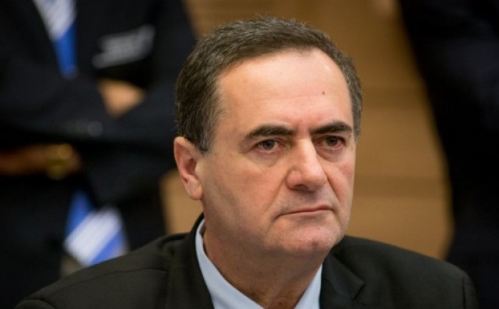 وزير المخابرات والمواصلات الإسرائيلي يسرائيل كاتس