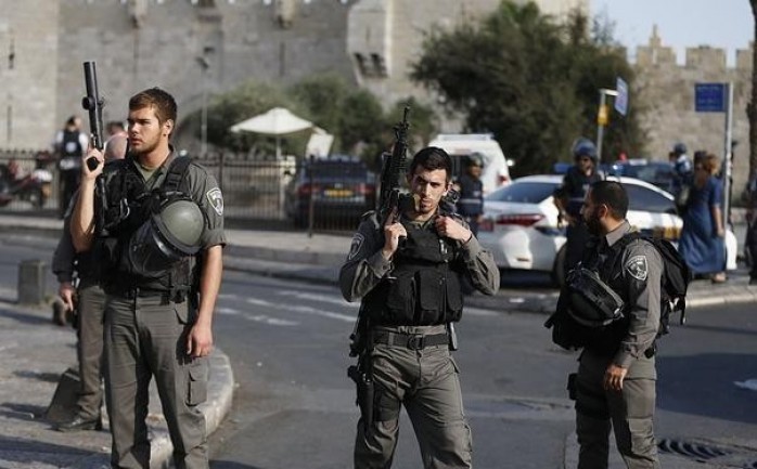قوات الاحتلال الإسرائيلي في مدينة القدس المحتلة