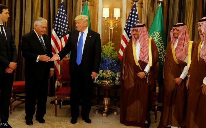 الرئيس الأميركي في الرياض