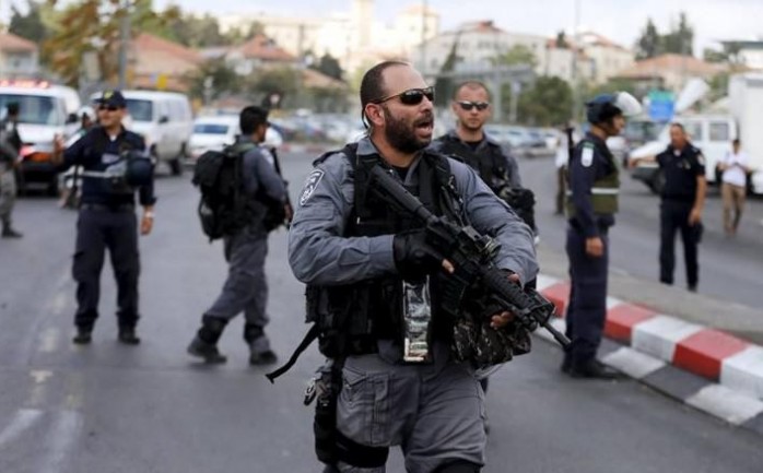أحد عناصر الشرطة الإسرائيلية في القدس المحتلة