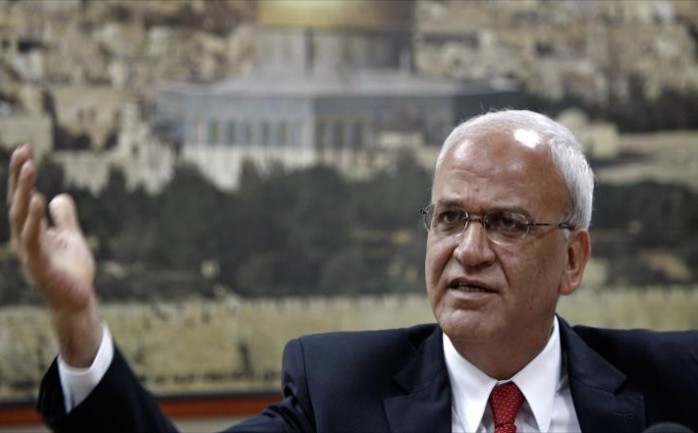 مين سر اللجنة التنفيذية لمنظمة التحرير الفلسطينية صائب عريقات