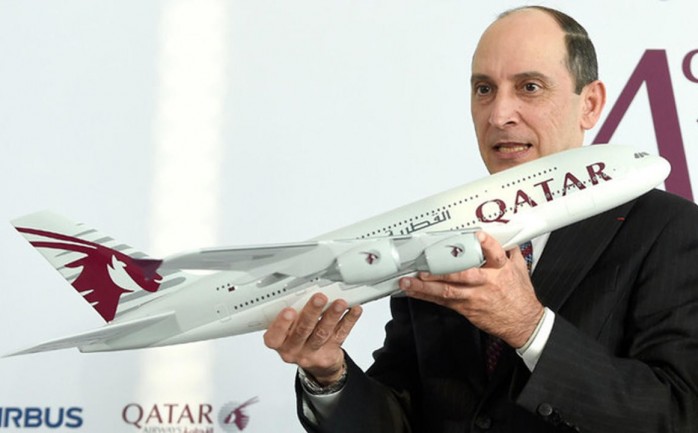 الرئيس التنفيذي للخطوط الجوية القطرية أكبر الباكر