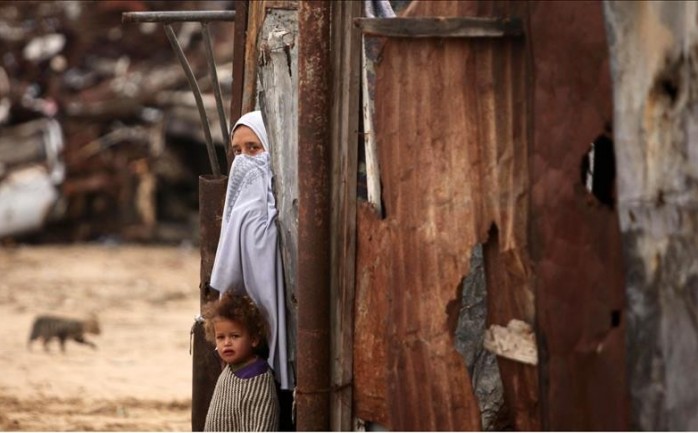 جانب من معاناة المواطنين في غزة