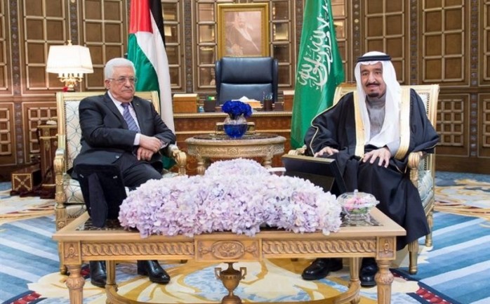 لقاء سابق بين الملك سلمان والرئيس عباس