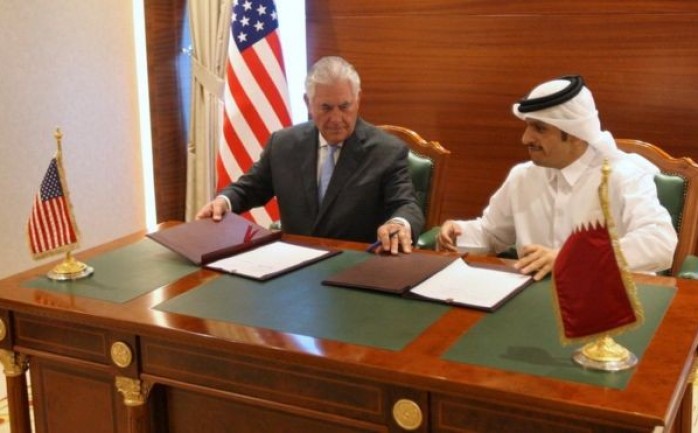 الولايات المتحدة وقطر توقعان مذكرة تفاهم لمحاربة الإرهاب وتمويله
