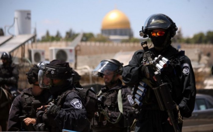 قوات الاحتلال الإسرائيلي في مدينة القدس