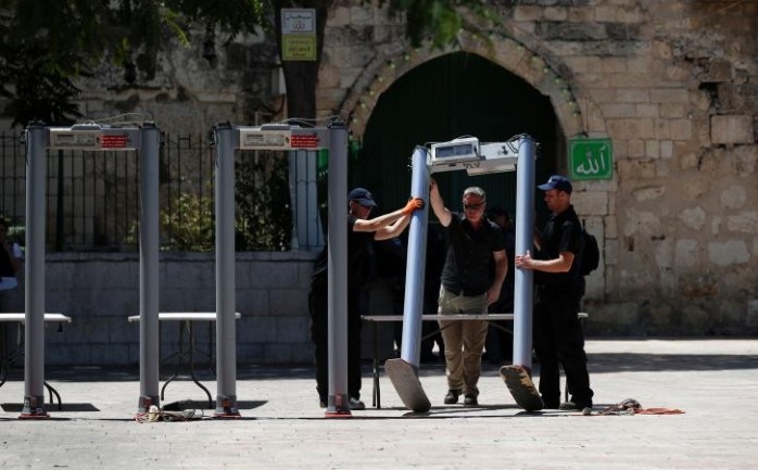 البوابات الإلكترونية في القدس