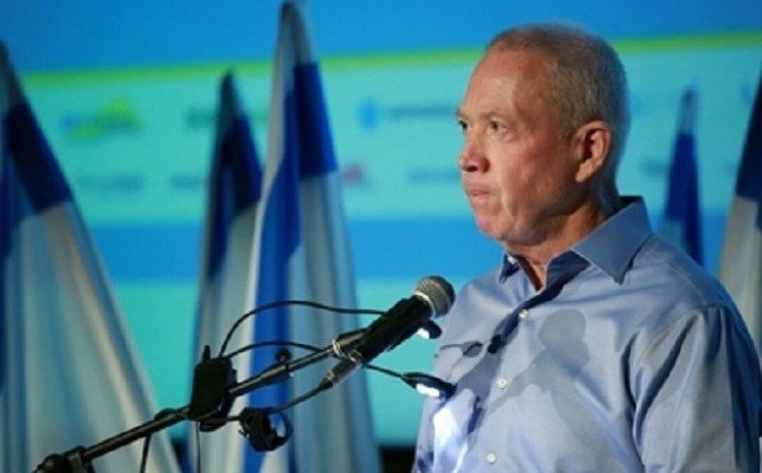 وزير الإسكان الإسرائيلي يوئاف غالنت
