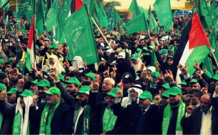 مهرجان جماهيري لحركة حماس في غزة