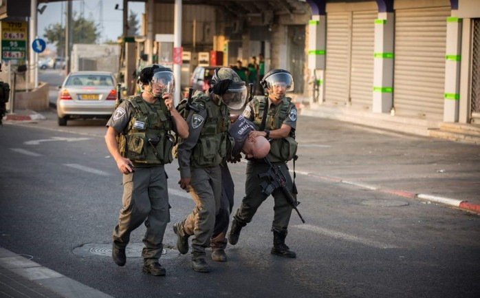 قوات الاحتلال الإسرائيلي في مدينة الخليل بالضفة الغربية المحتلة
