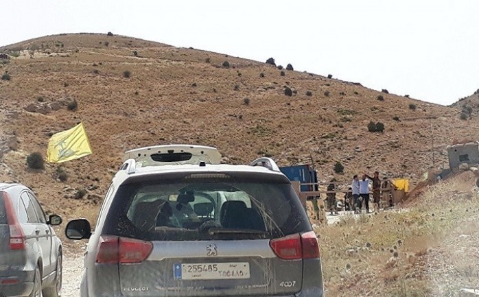 الجرود على الحدود اللبنانية السورية خلال إحدى العمليات