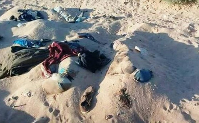 ضحايا من المهاجرين المصريين في صحراء ليبيا