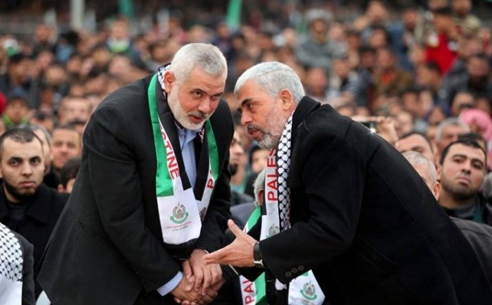 قادة حركة المقاومة الإسلامية حماس في غزة