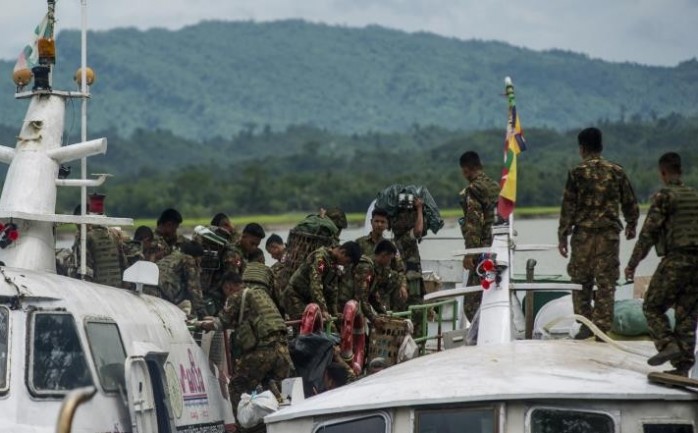 قوات من جيش ميانمار مارست اضطهادا ضد أقلية الروهينغا في إقليم أراكان