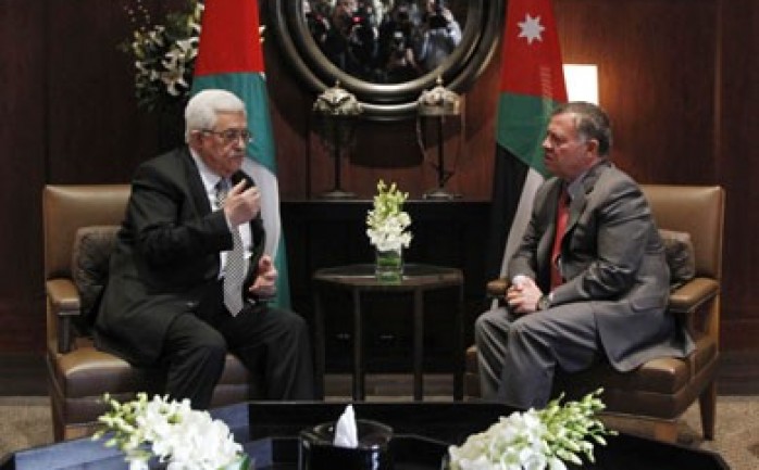 اجتماع سابق بين الرئيس عباس والعاهل الأردني