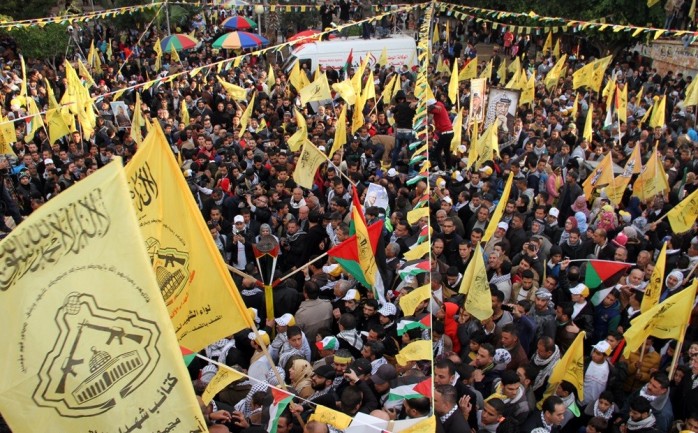 مهرجان سابق لحركة فتح في غزة