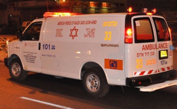الطواقم الطبية الإسرائيلية في مدينة النقب المحتلة