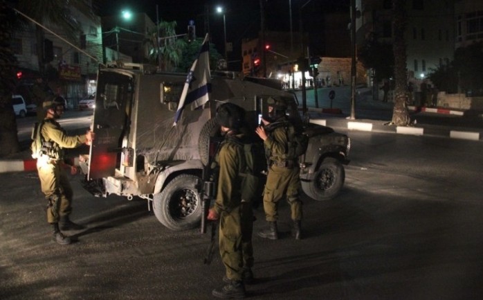 قوات الاحتلال الإسرائيلي في مدينة رام الله