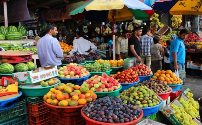 جانب من أسواق مدينة غزة