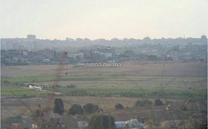 حدود قطاع غزة من الجانب الإسرائيلي