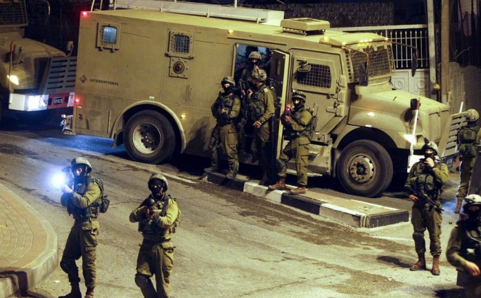 عناصر من قوات الاحتلال في مدينة القدس المحتلة