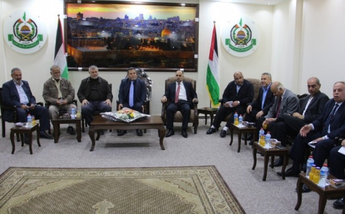 اجتماع سابق لحركة حماس مع الفصائل