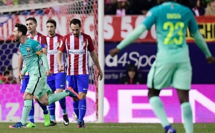 وضع نادي برشلونة قدماً ونصف في نهائي مسابقة كأس ملك إسبانيا عقب تغلبه على مضيفه أتلتيكو مدريد بهدفين مقابل هدف في المباراة التي جمعتهما على ملعب فيسنتي كالديرون ضمن ذهاب نصف النهائي.

تقدم بر